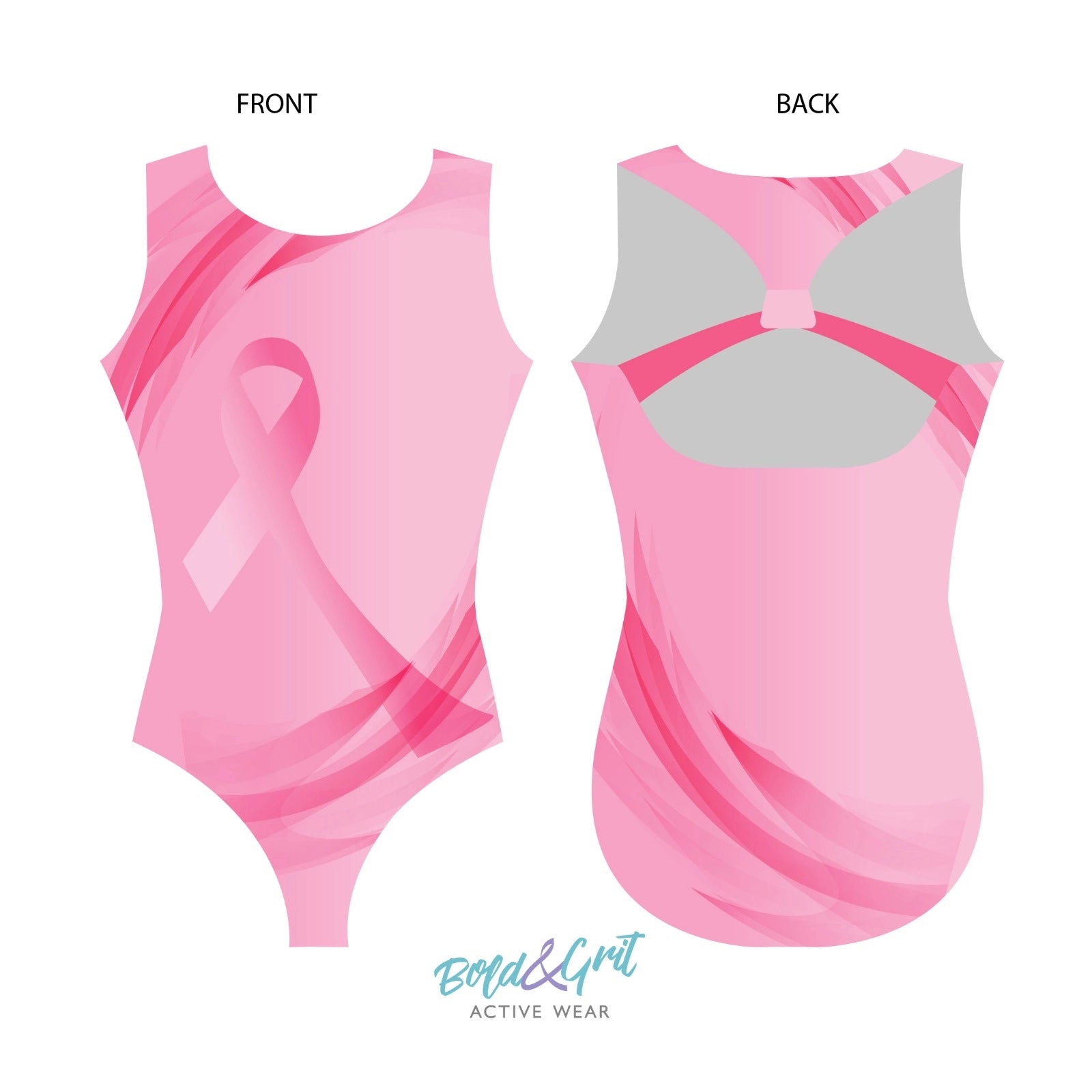 Awareness Ribbon Leotard - Bold&Grit