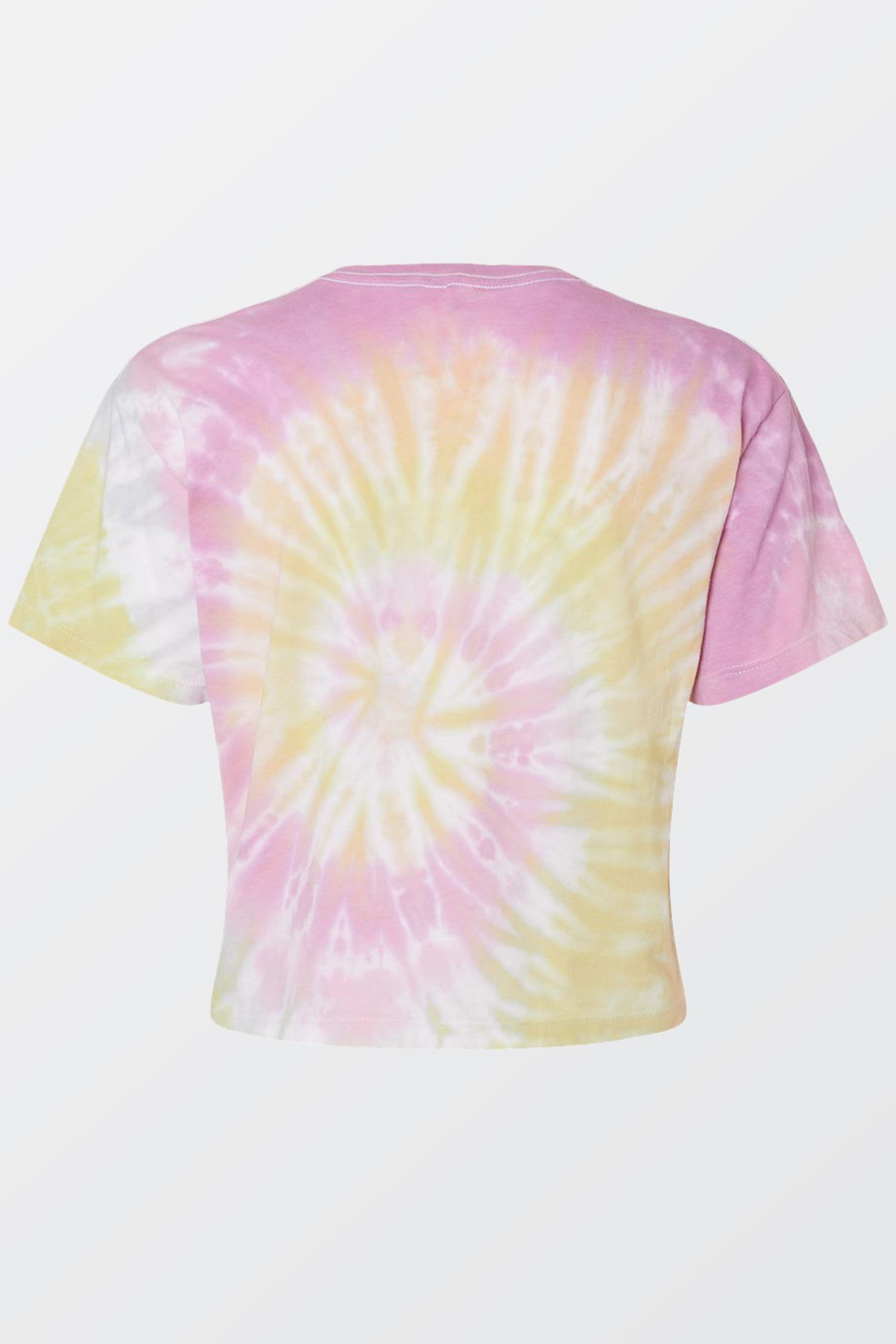 Tie-Dyed Crop T-Shirt – Miami Grit Palm Edition