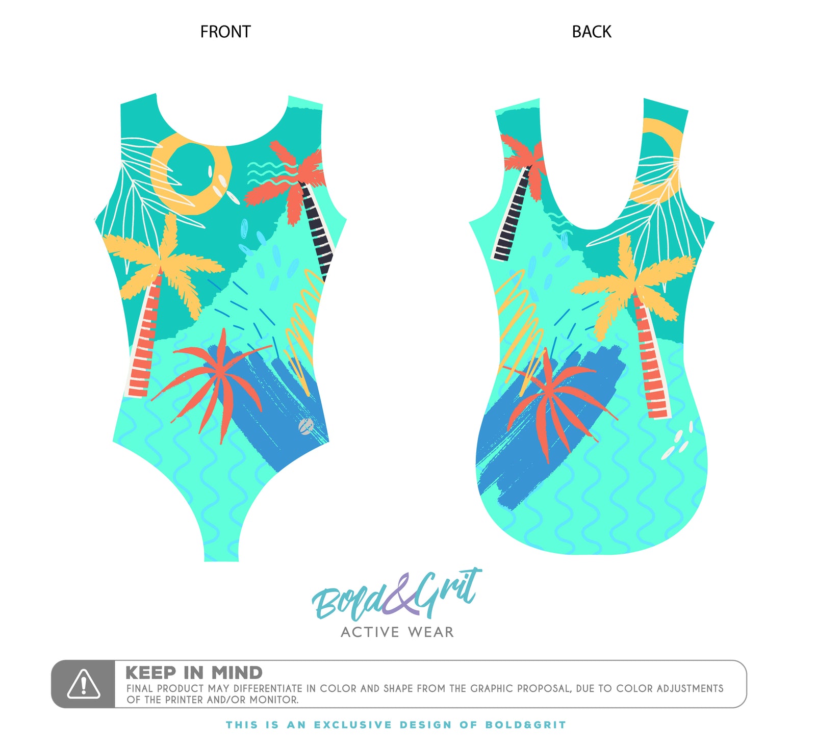 Tropical Breeze leotard