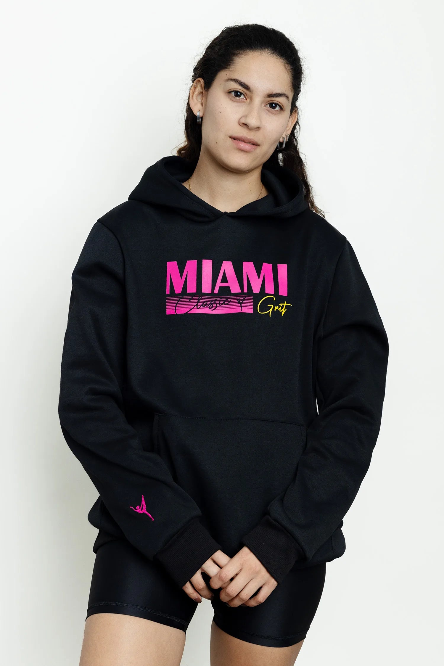 Black Hoodie - Miami Grit - Bold&Grit