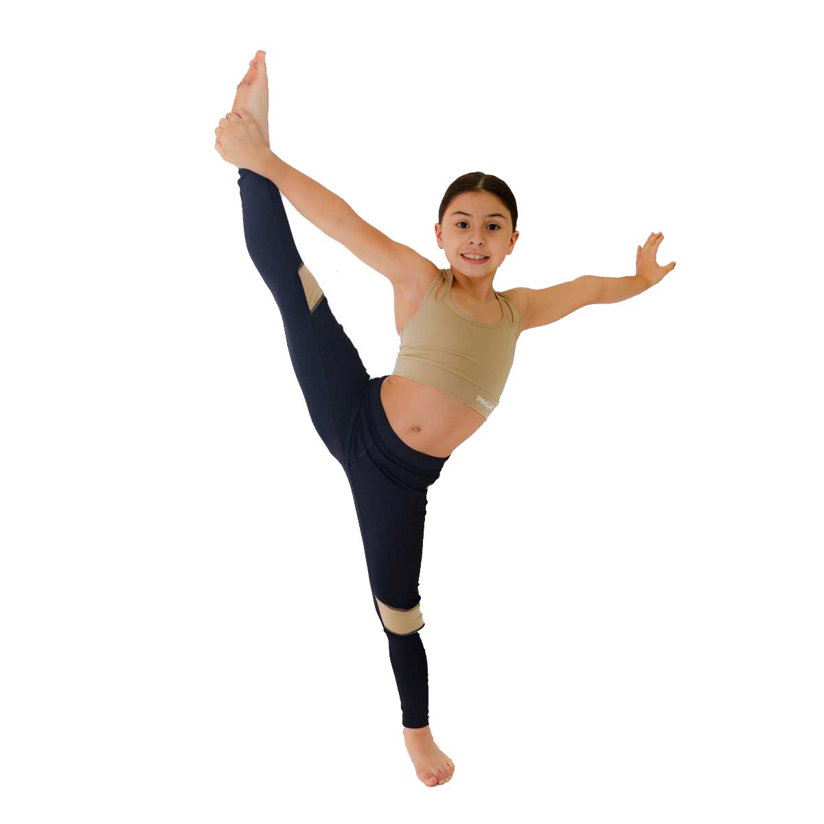 GIRLS' ENERGY GOLD LEGGINGS - Bold&Grit