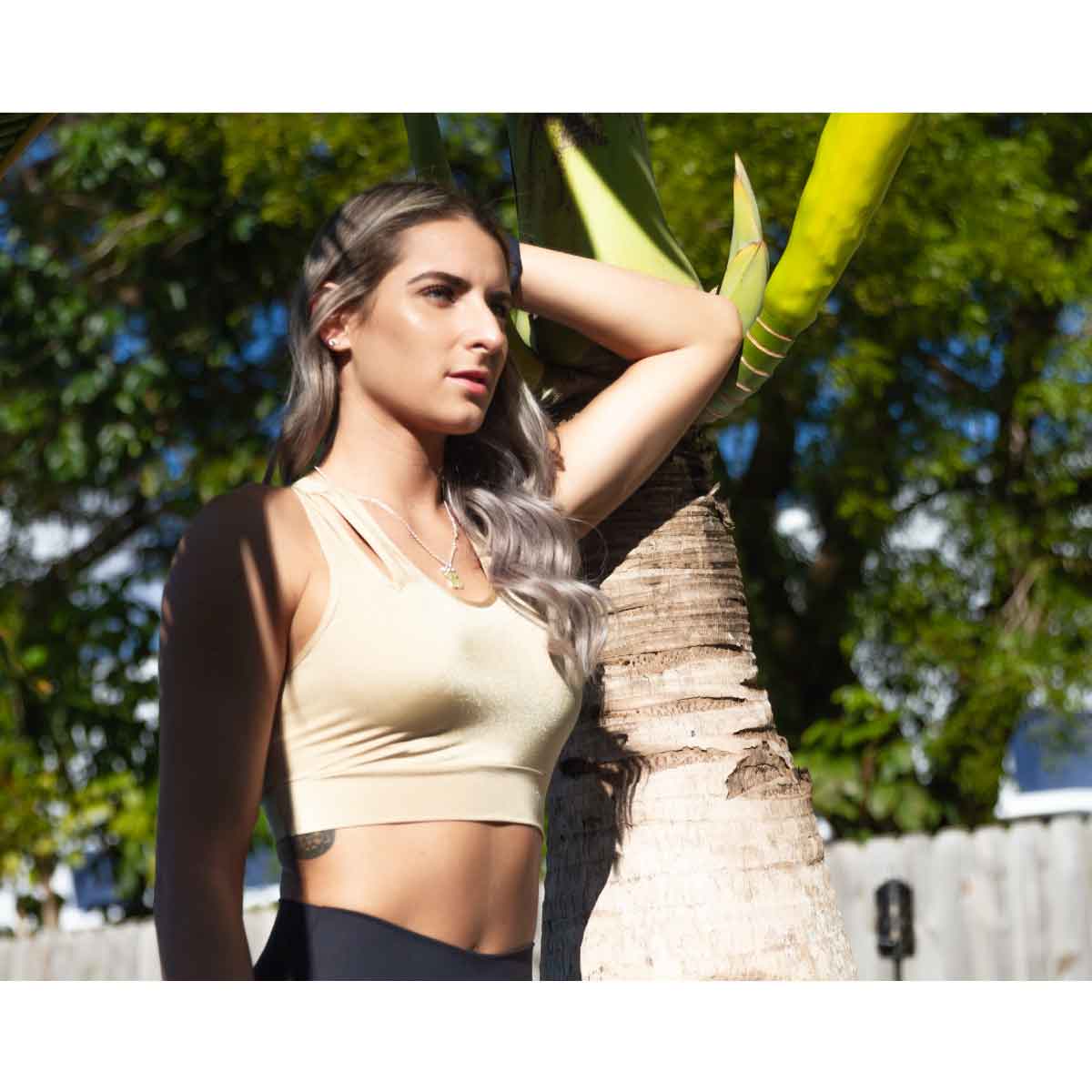 GIRLS' ENERGY GOLD SPORT BRA - Bold&Grit