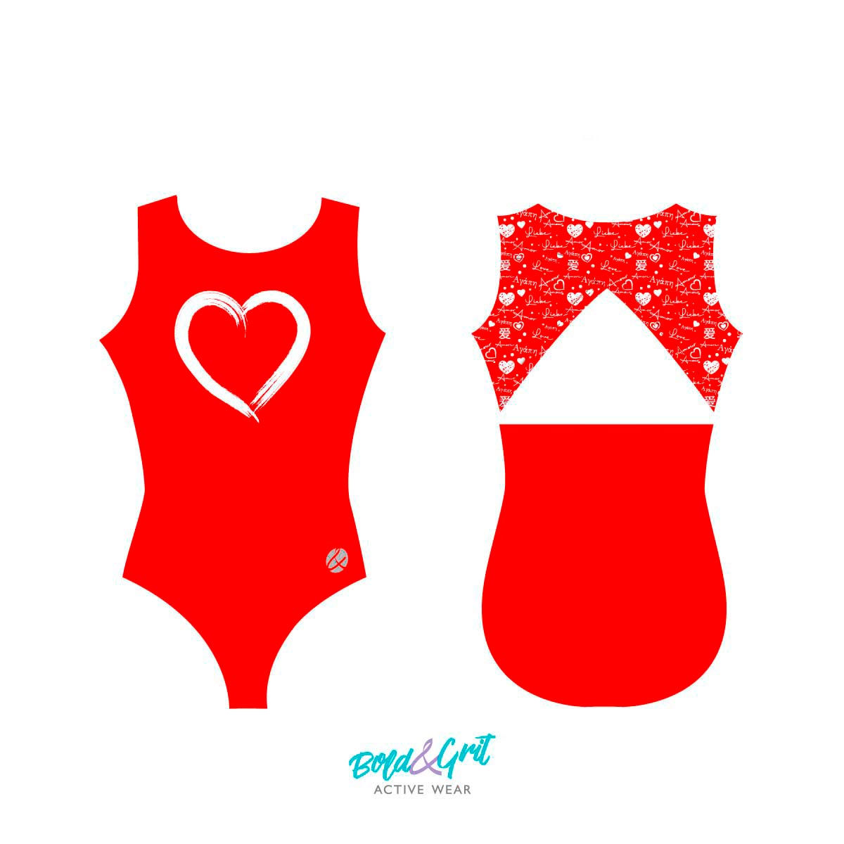 Love leotard - Bold&Grit