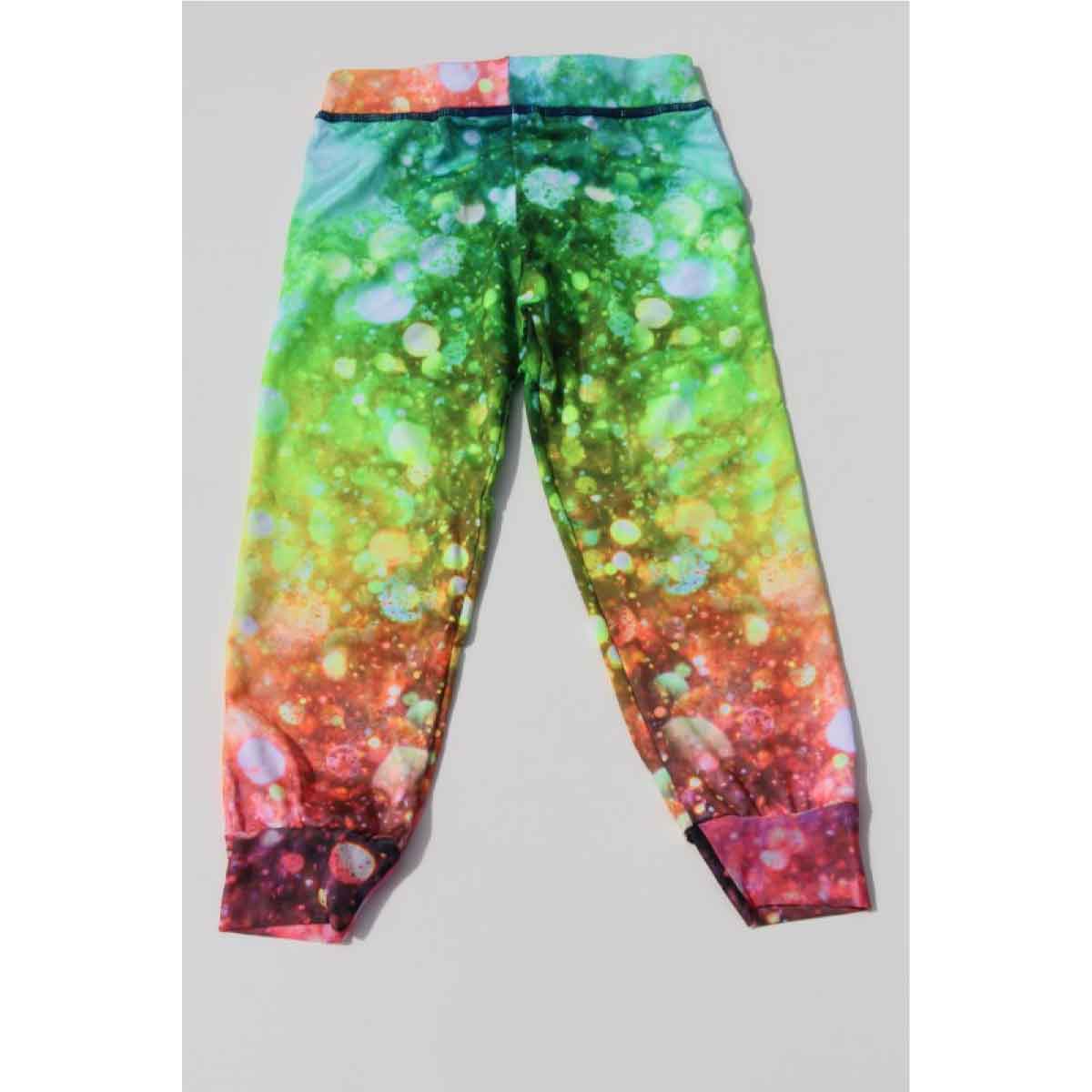 CLEAR - CONFETTI GIRLS' LEGGINGS - Bold&Grit