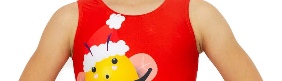 Red Gymnastics Leotards