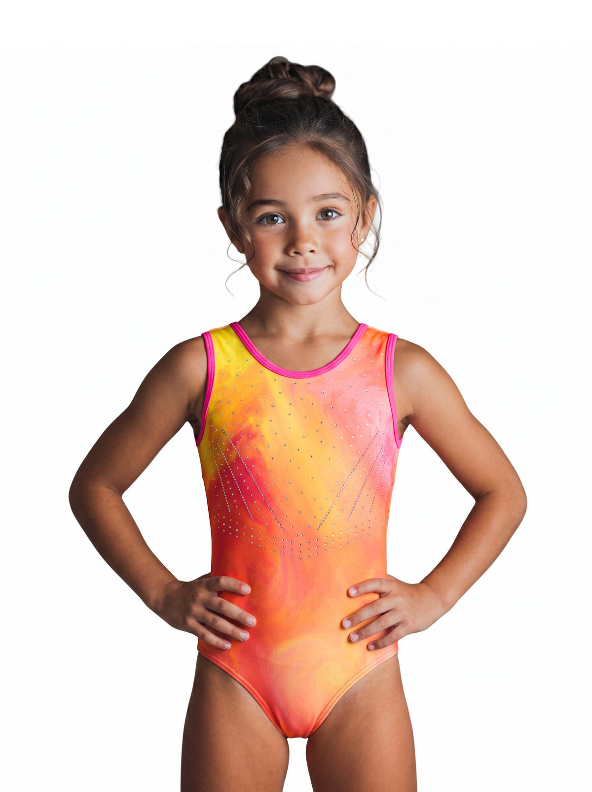 Sparkle Sunset leotard 