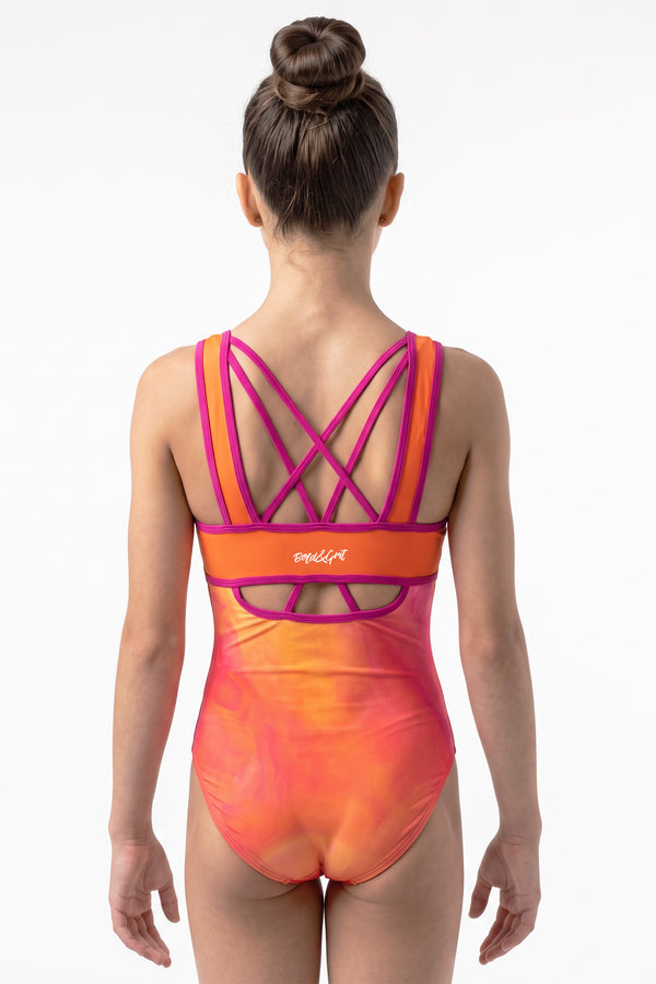 Sparkle Sunset leotard 