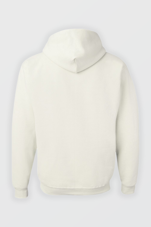 Girls hoodie front view with magic girl graphic print