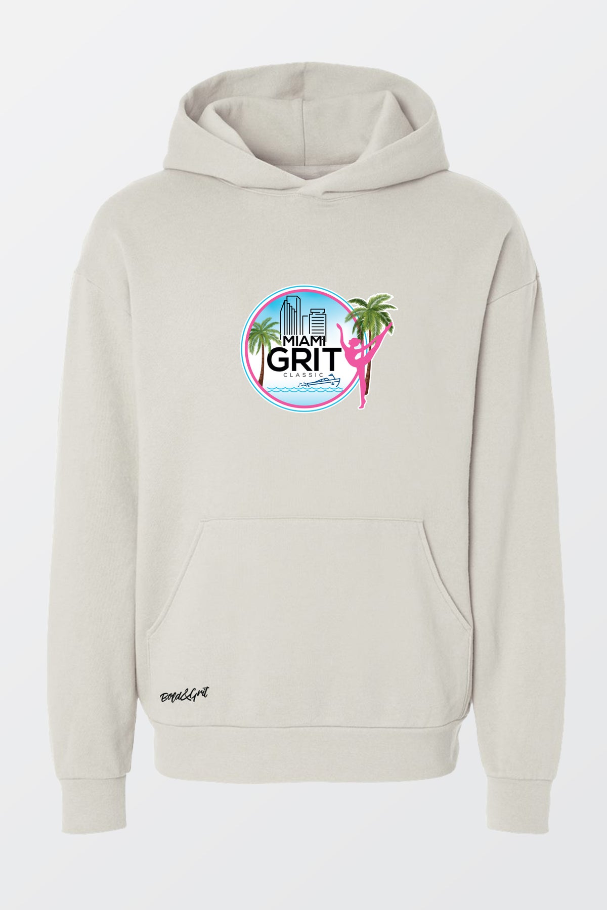 Hoodie Official Logo – Miami Grit
