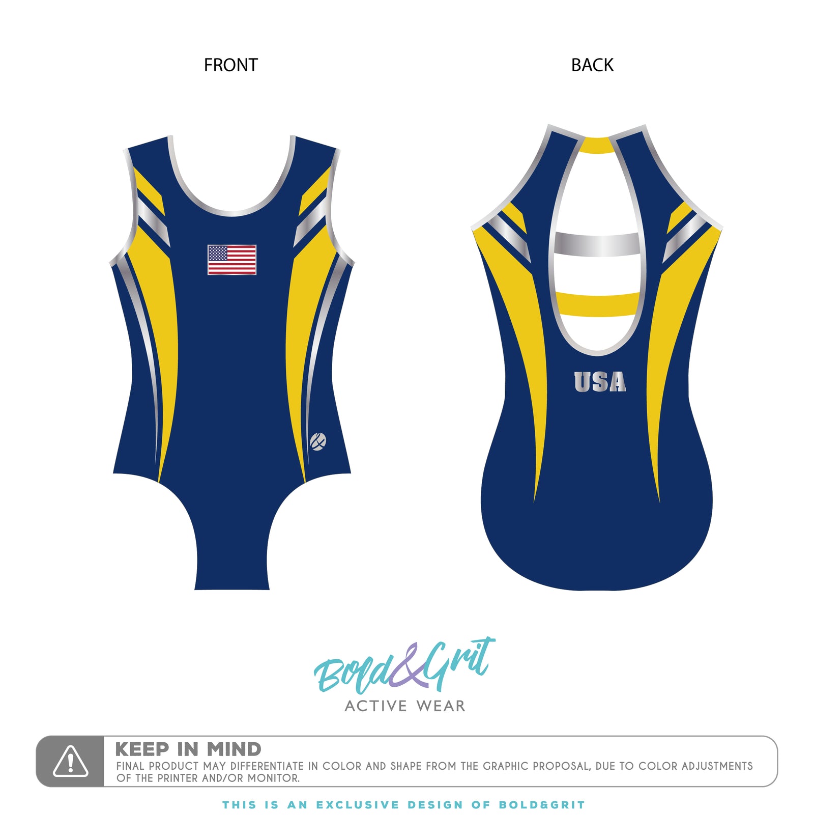 Astro USA Leotard - Bold&Grit