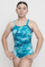DEDICATION - BLUE WATER TANK MESH LEOTARD