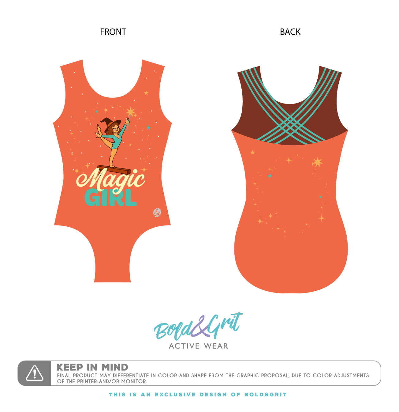 Magic Girl Leotard - Bold&Grit