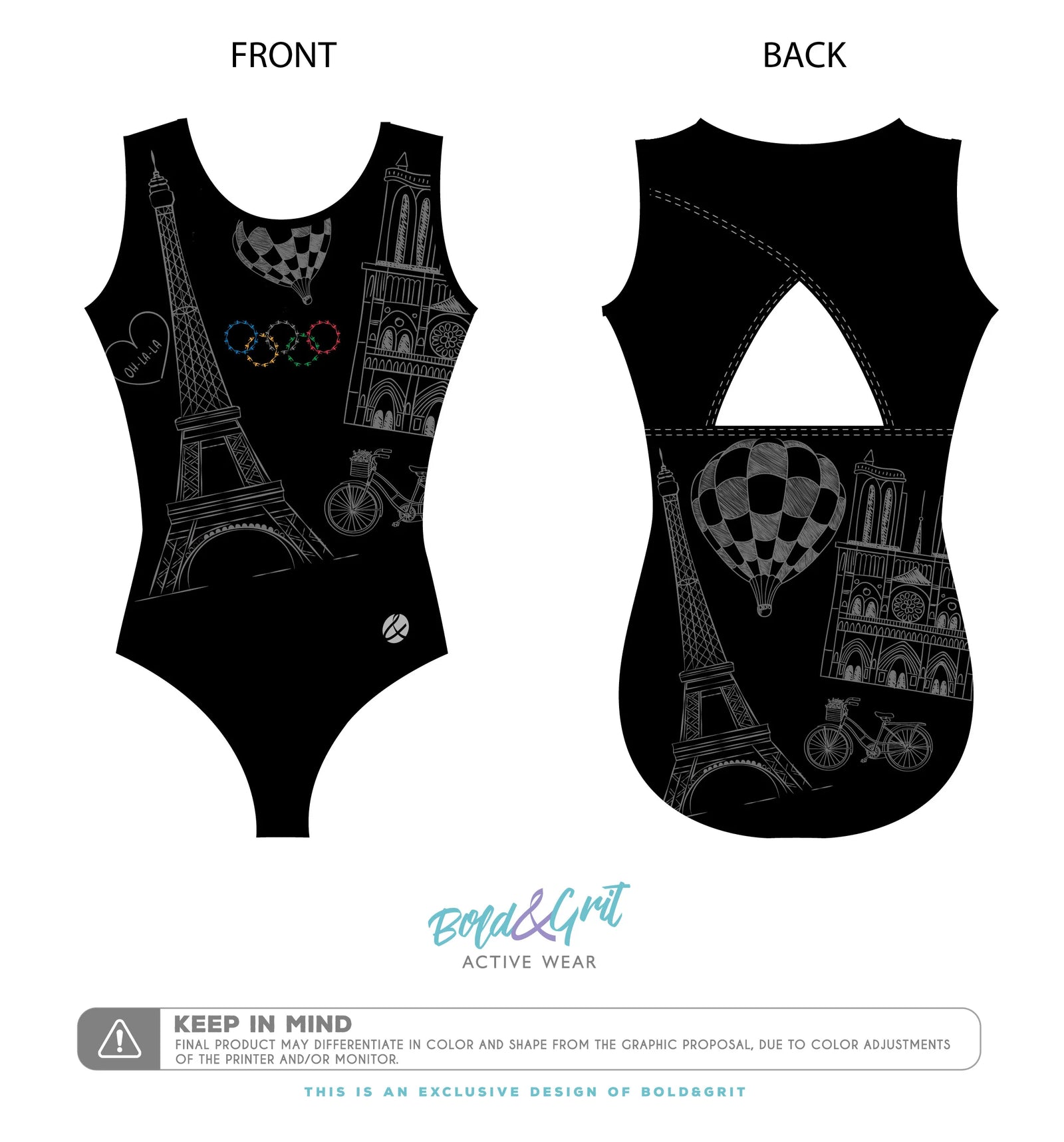 Jeux Paris Leotard - Bold&Grit