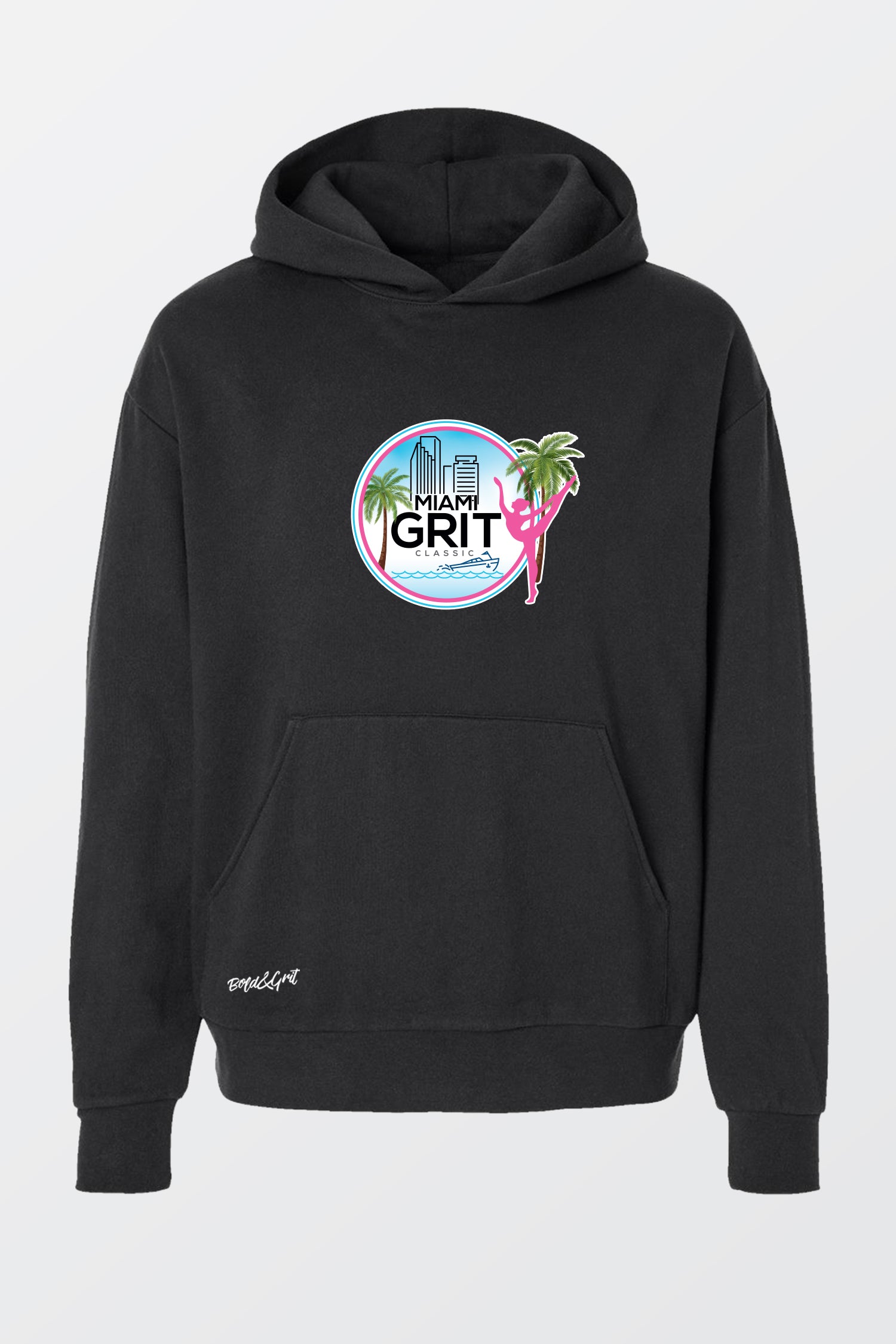 Hoodie Official Logo – Miami Grit