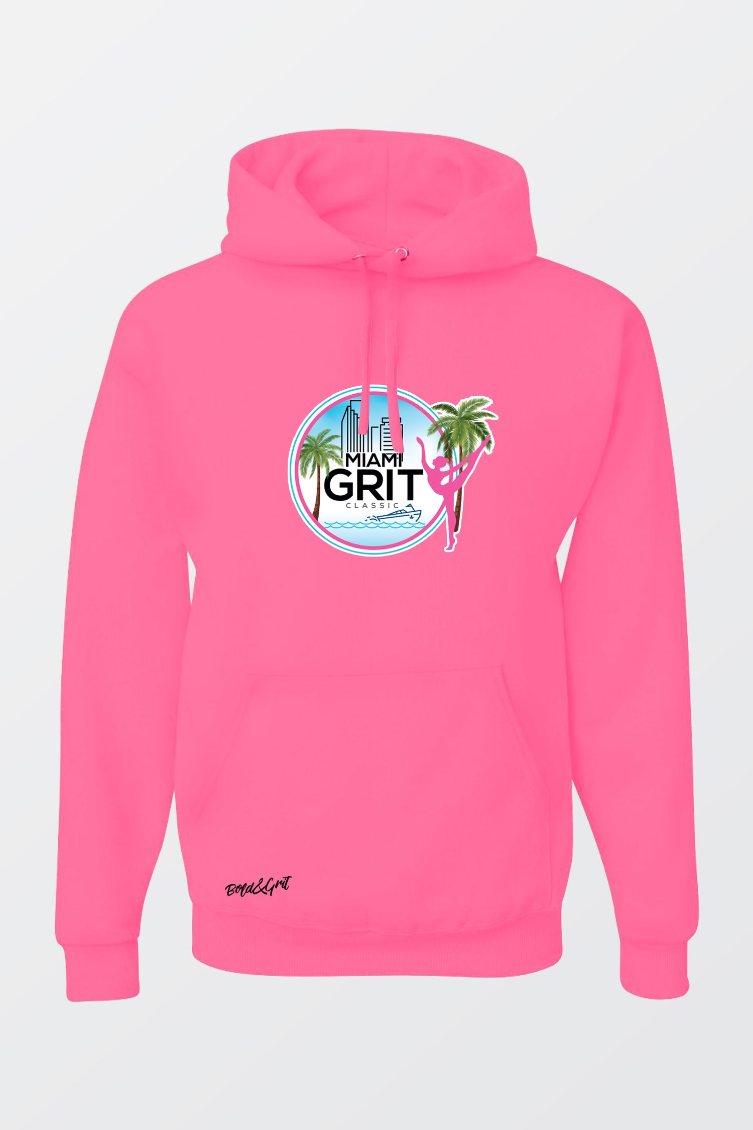 Hoodie Official Logo – Miami Grit