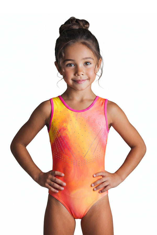 Sparkle Sunset leotard 