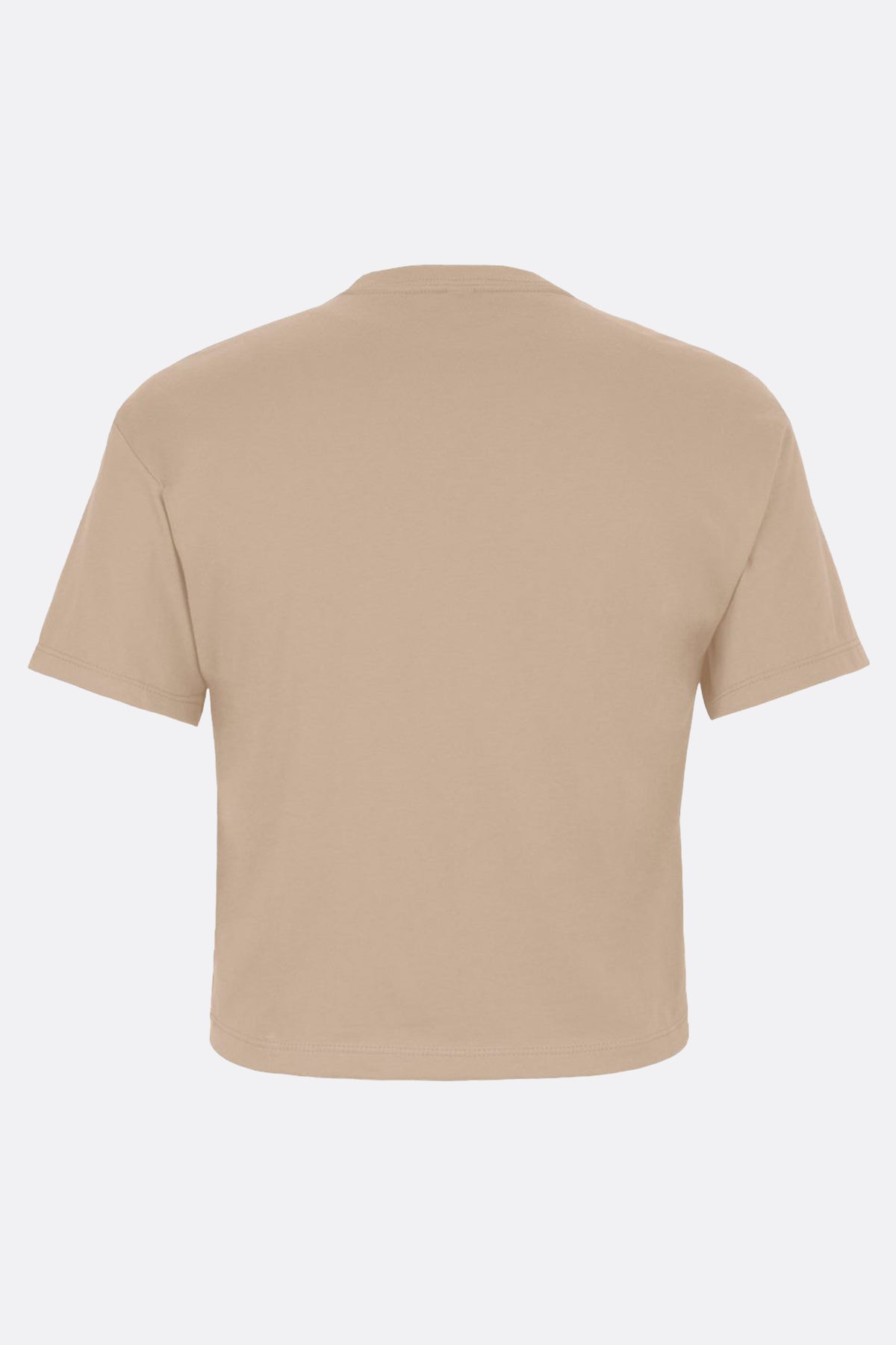 Women’s Summer Crop T-Shirt – Tan - Bold&Grit