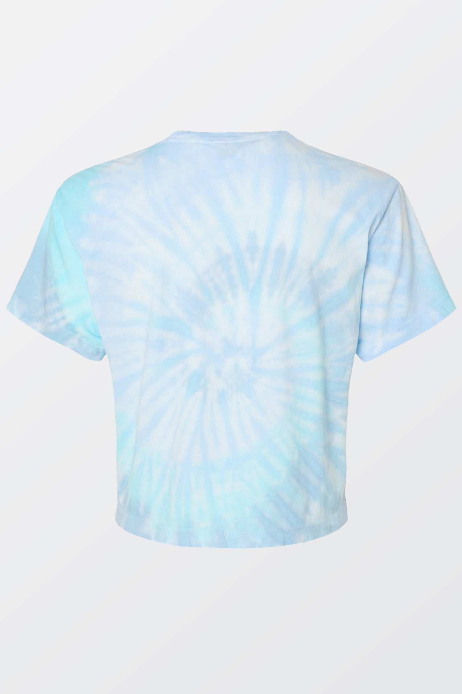 Tie-Dyed Crop T-Shirt – Miami Grit Palm Edition