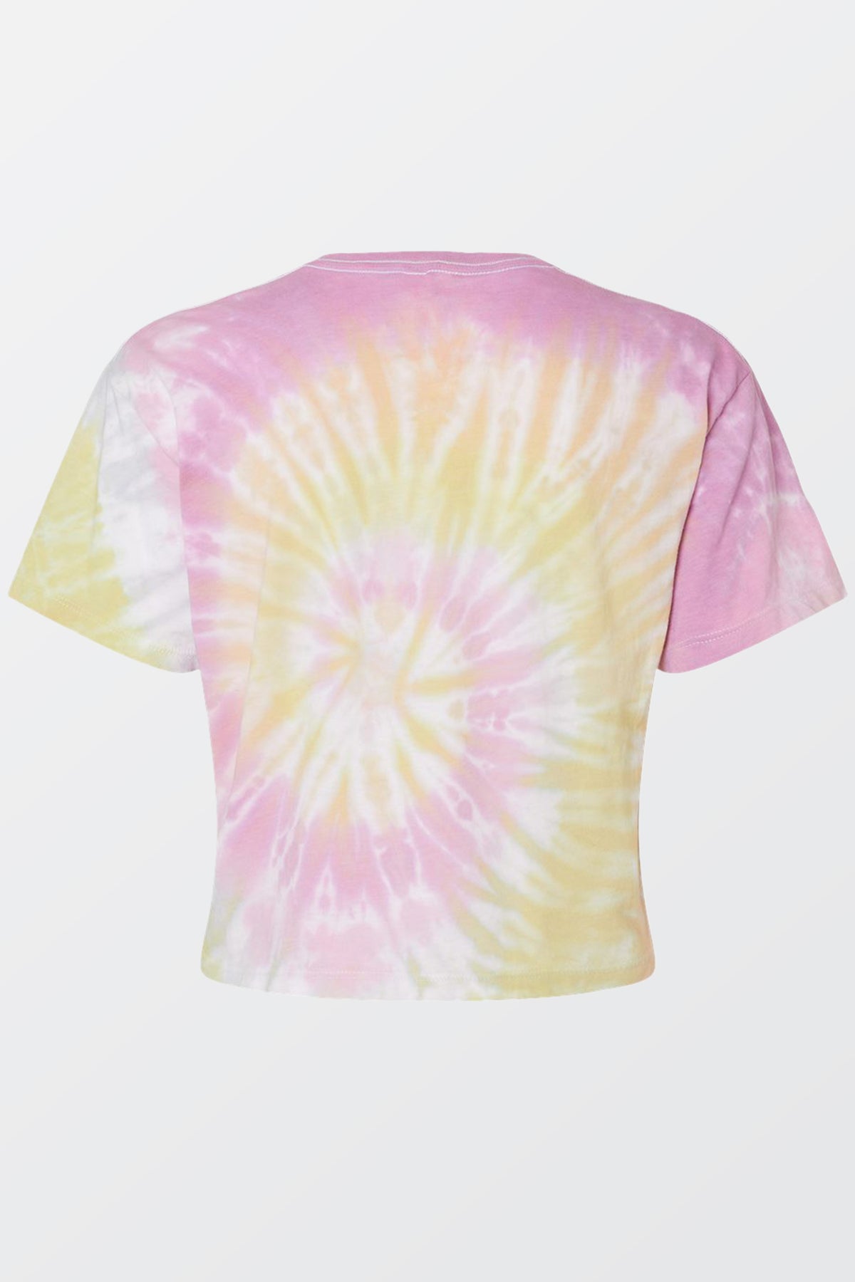 Tie-Dyed Crop T-Shirt – Miami Grit Palm Edition