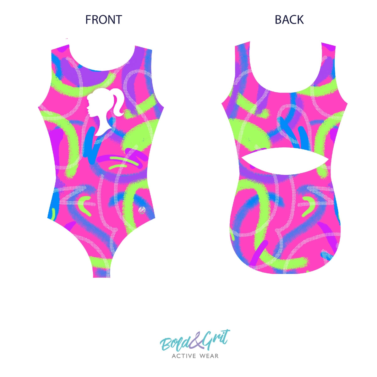 Venice Neon Leotard - Bold&Grit