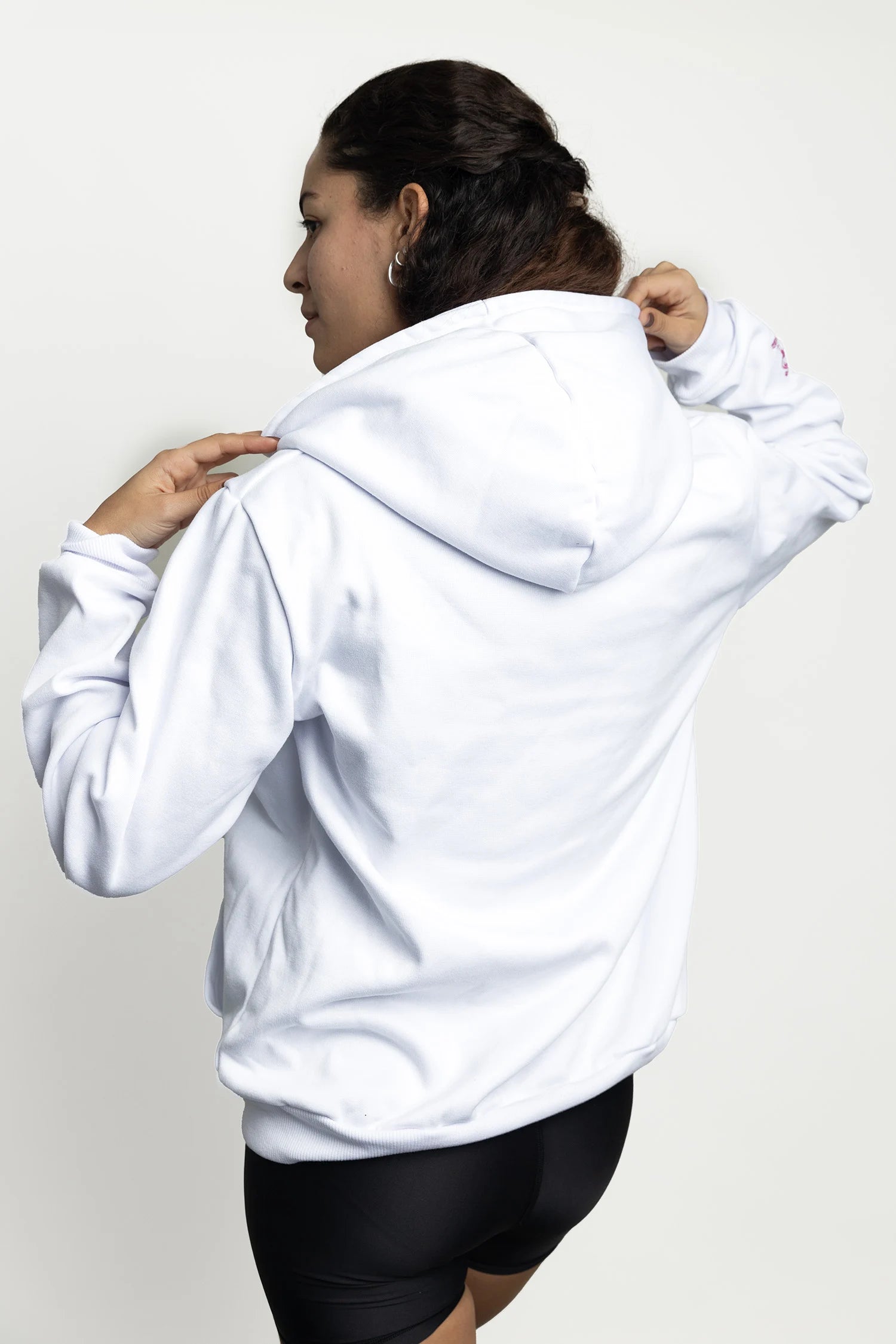 White Hoodie - Miami Grit - Bold&Grit