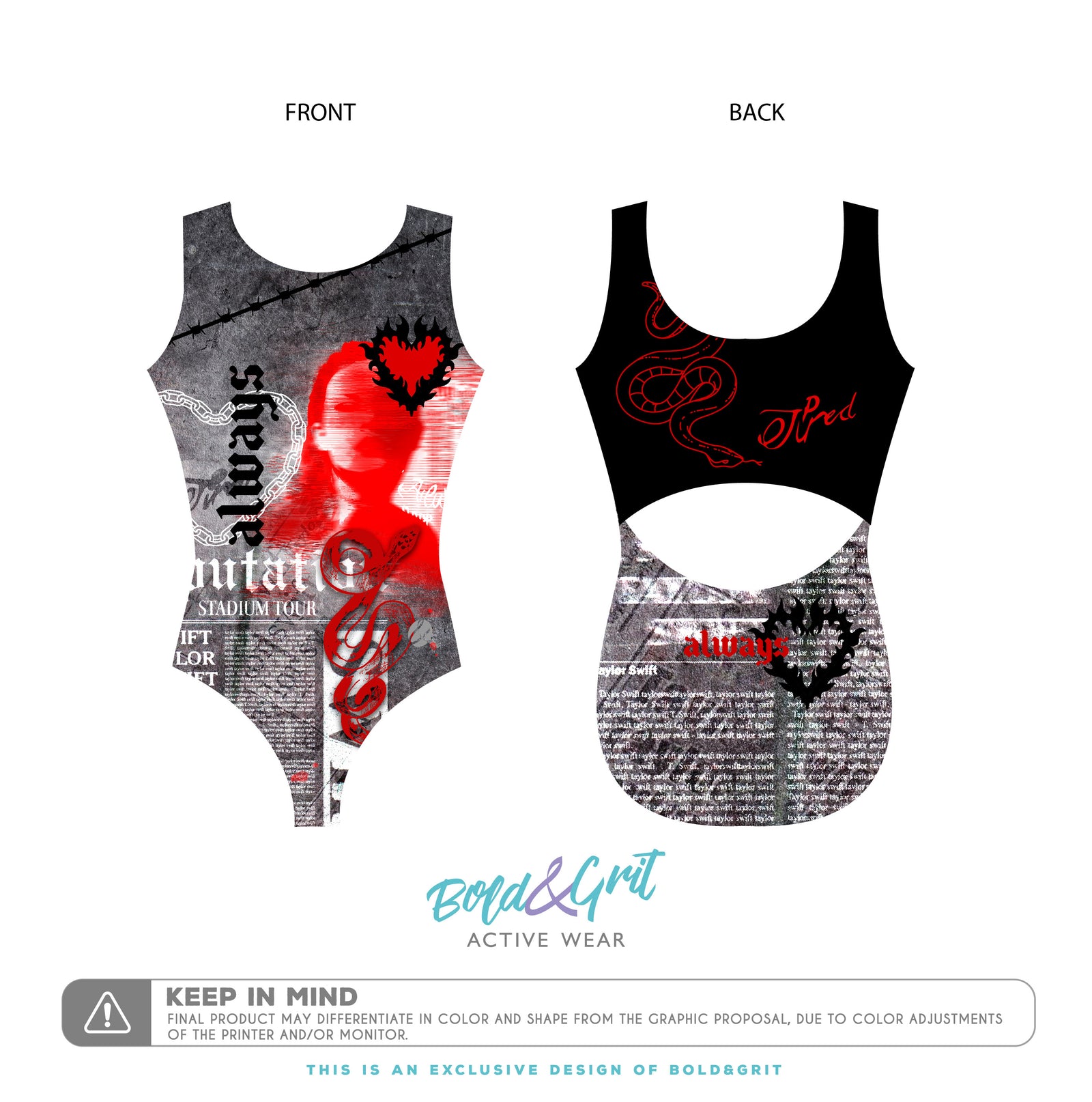 Always Leotard - Bold&Grit