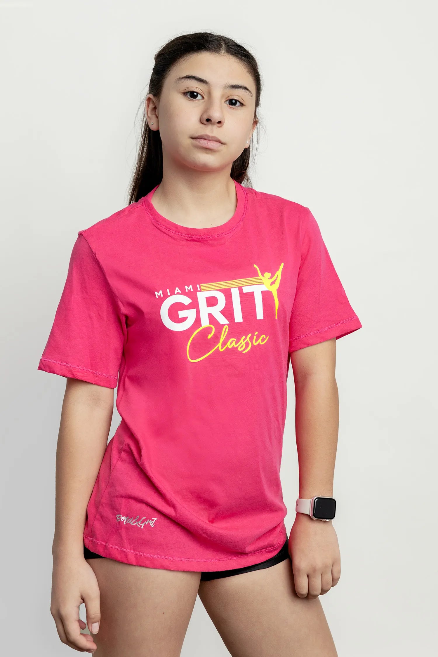 Pink t-shirt - Miami Grit - Bold&Grit