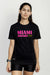 Black t-shirt - Miami Grit