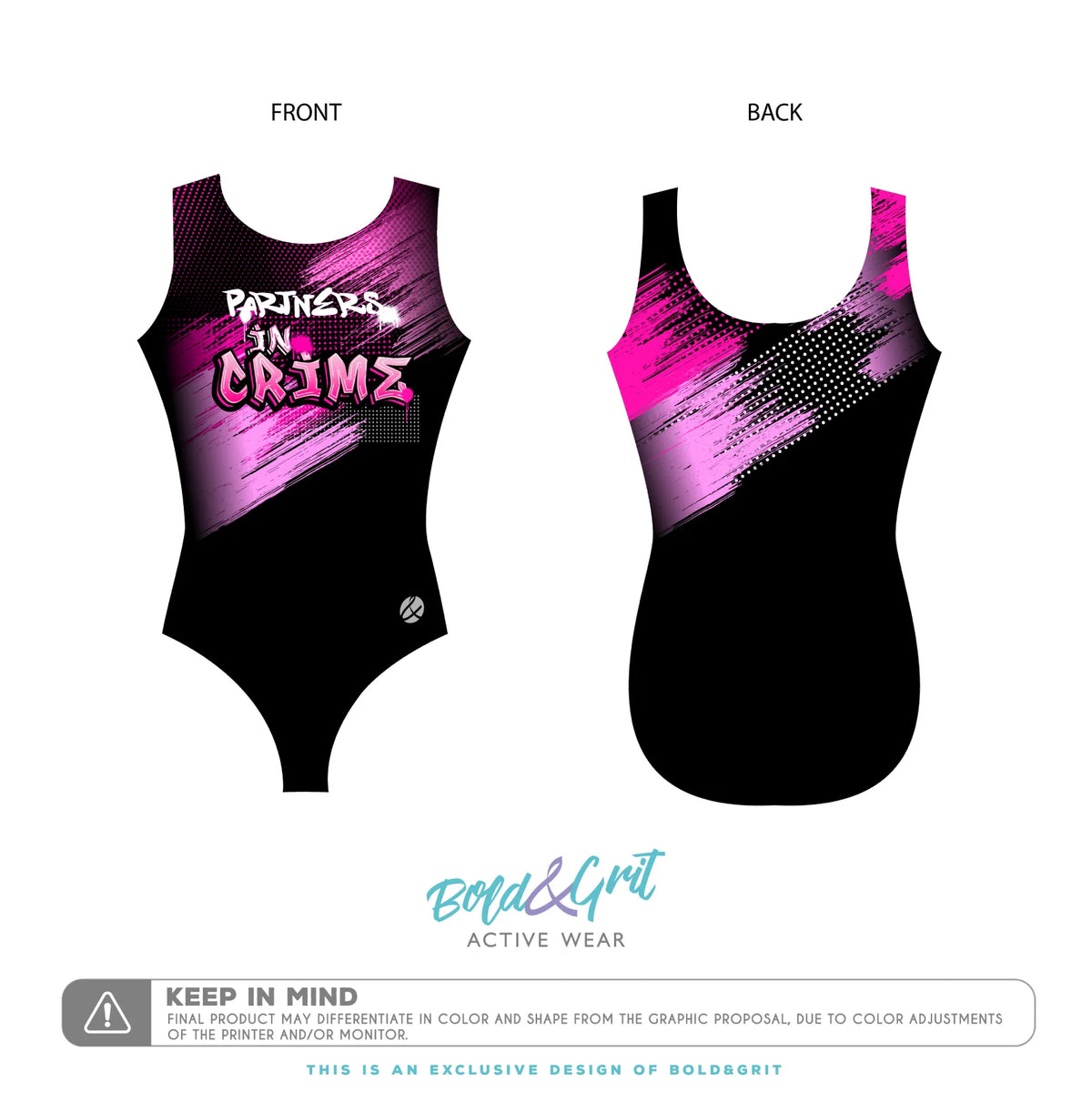 Partners in Crime Leotard - Bold&Grit
