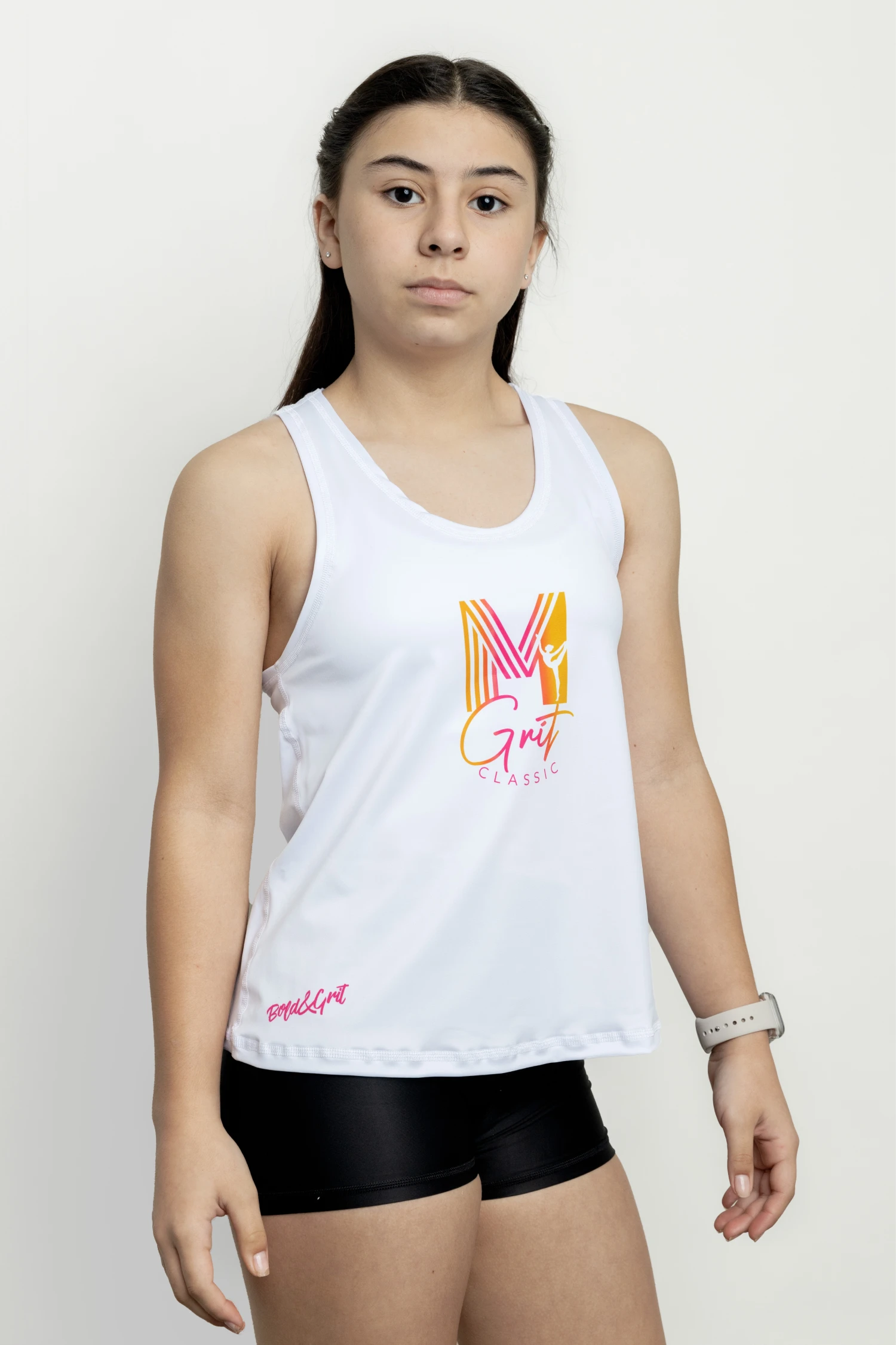 White tank top - Miami Grit - Bold&Grit