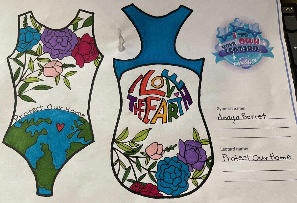 Protect Our Home Racerback Leotard By Anaya Berret - Bold&Grit