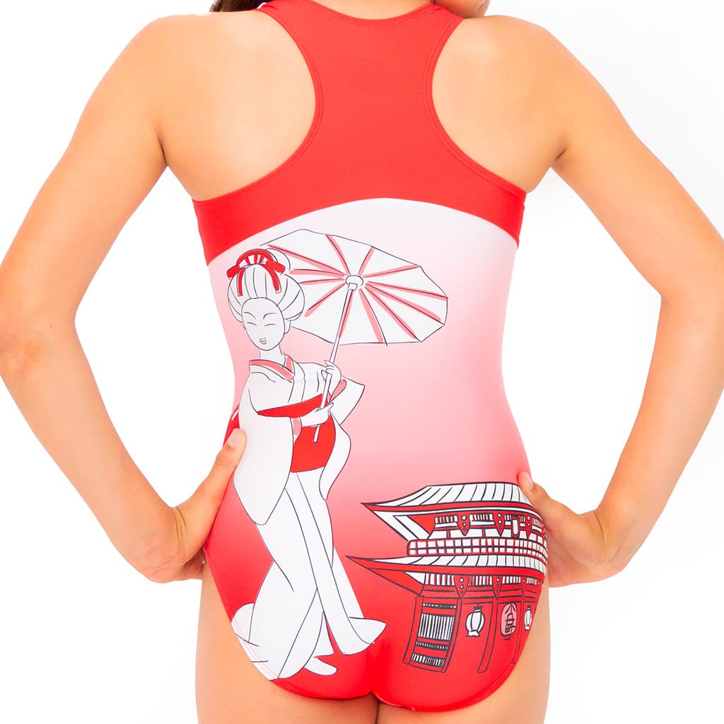 Tokyo Themed Tank Leotards - Bold&Grit