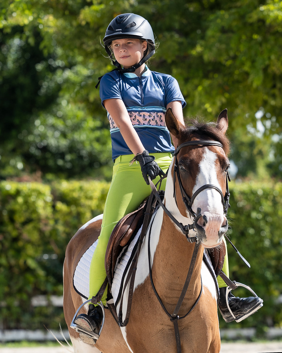 Blue Horse Reins - Montesimone Davos - Bold&Grit