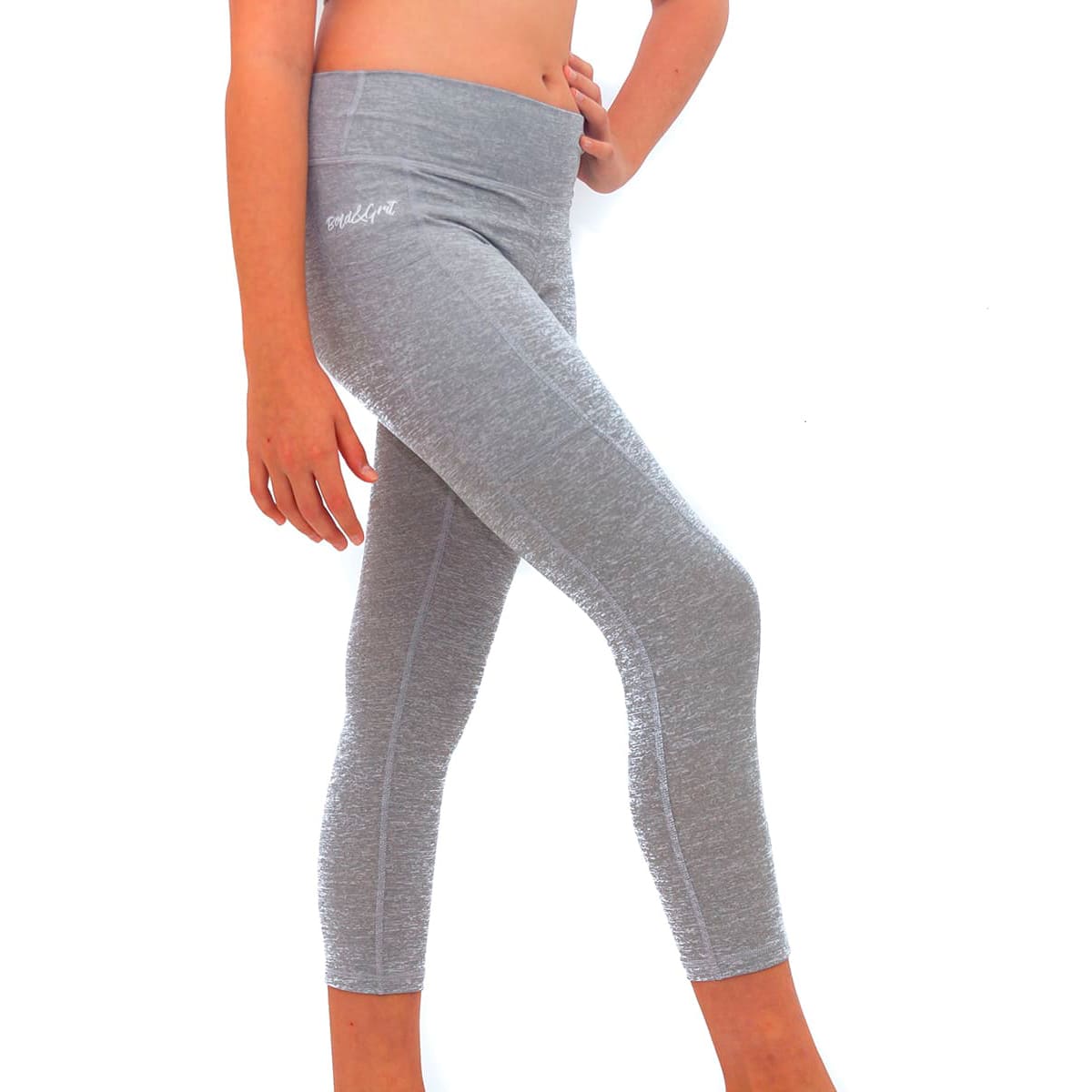 GIRLS' ENERGY SILVER LEGGINGS - Bold&Grit