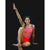 Blue and red mesh tank leotard