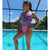 Racerback leotard purple