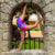 Racerback leotard purple