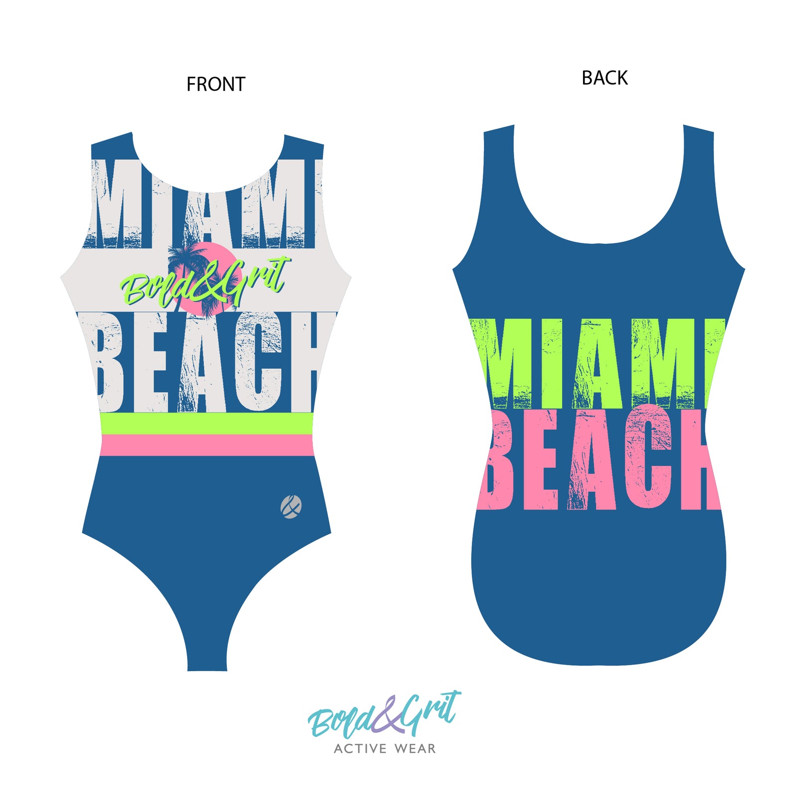 Miami Beach Retro - Bold&Grit