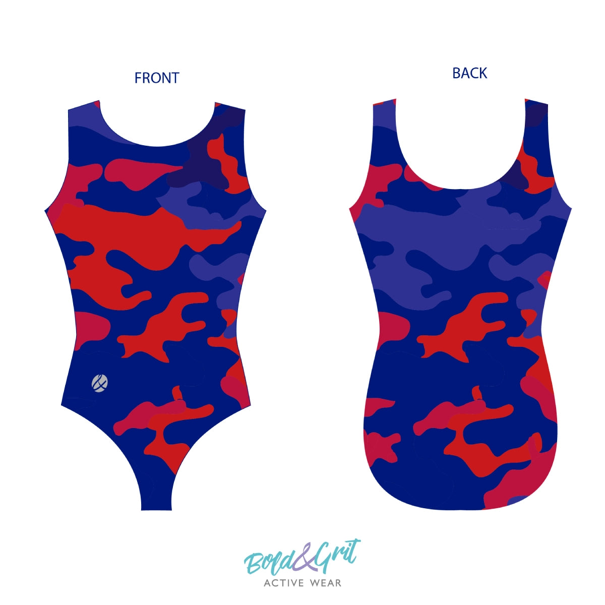 Patriot Skies Camo Leotard - Bold&Grit