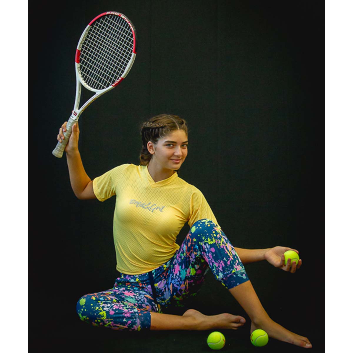 CLEAR - WOMEN'S SPLASH PAINT LEGGINGS - Bold&Grit